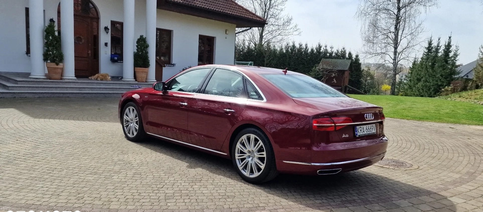 Audi A8 cena 179000 przebieg: 134702, rok produkcji 2016 z Puławy małe 529